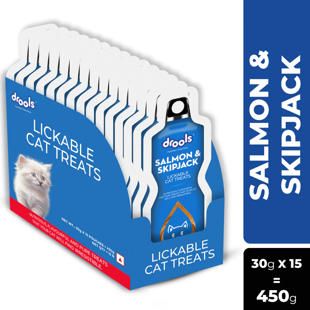 Drools Salmon & Skipjack Creamy Lickable Cat Treats - Image 6