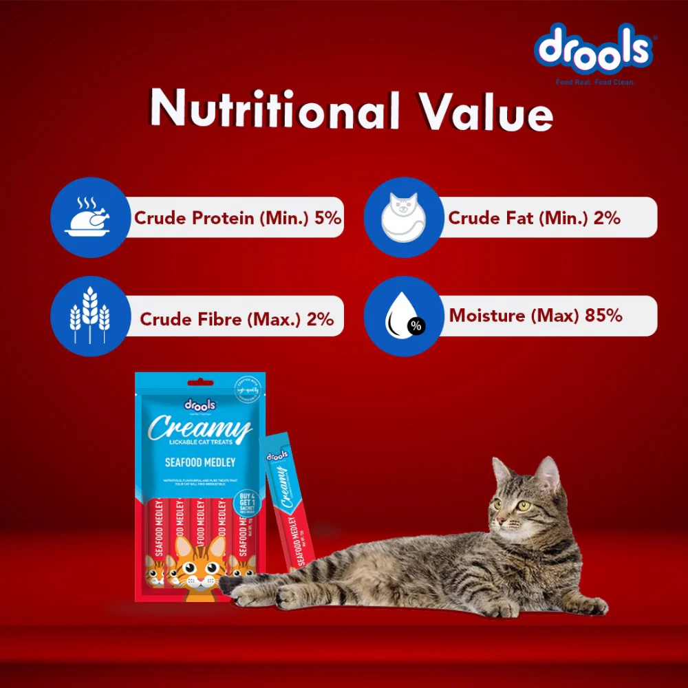 Drools Seafood Medley, Salmon & Skipjack and Crab & Chicken Cat Treats Combo - Image 17