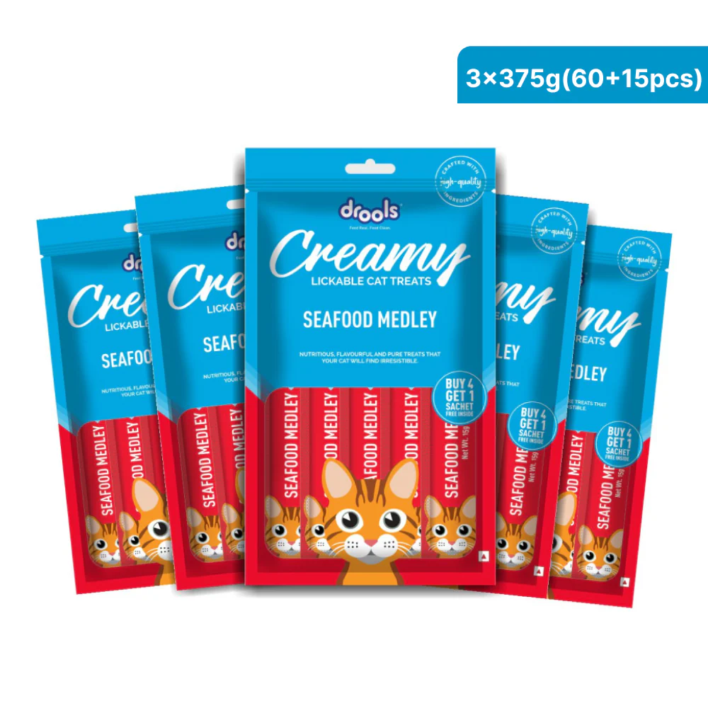 Drools Seafood Medley Creamy Cat Treats - Image 10