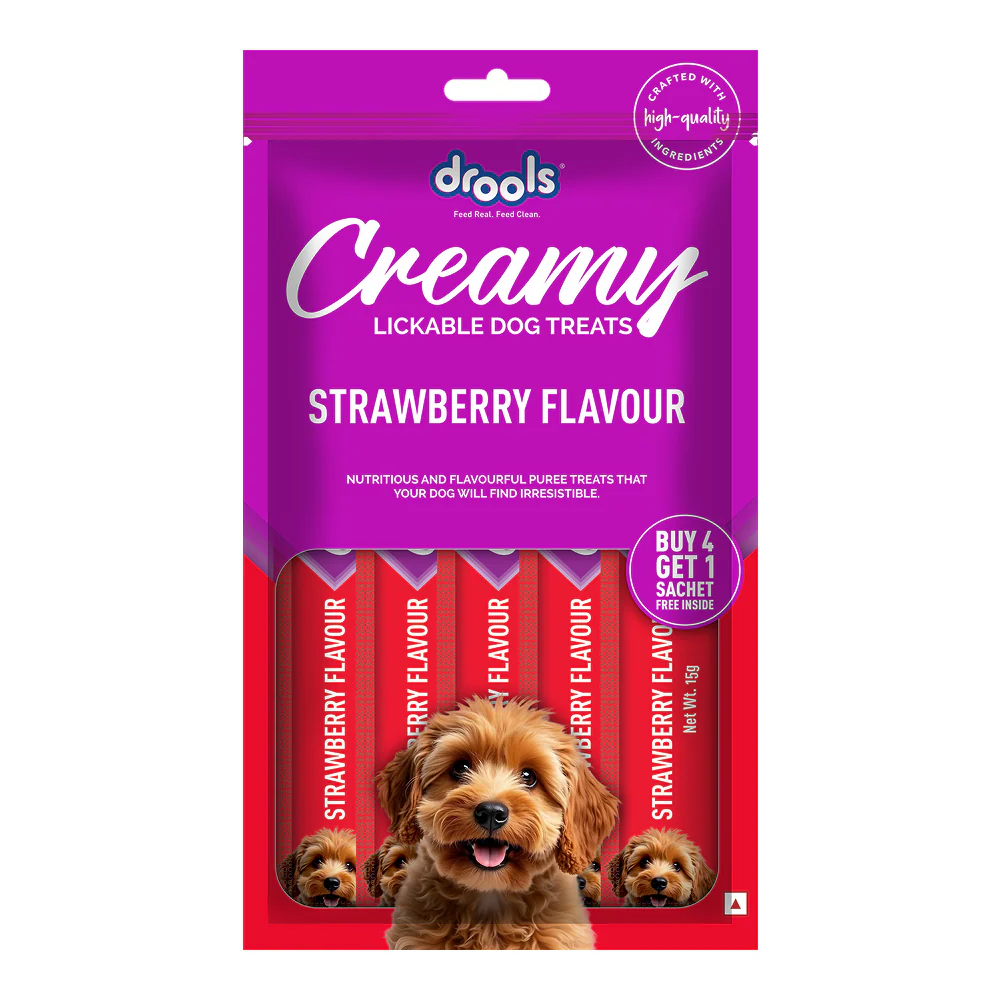 Drools Strawberry Creamy Dog Treats - Image 2