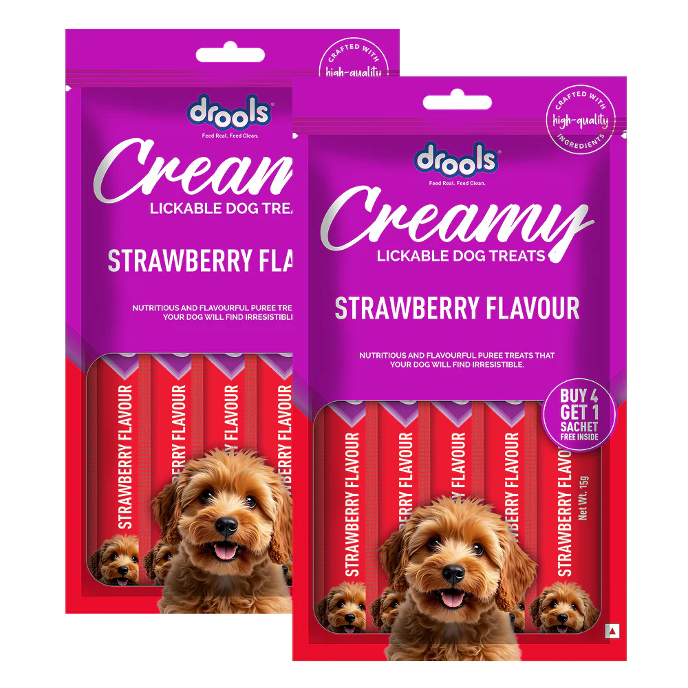 Drools Strawberry Creamy Dog Treats - Image 3