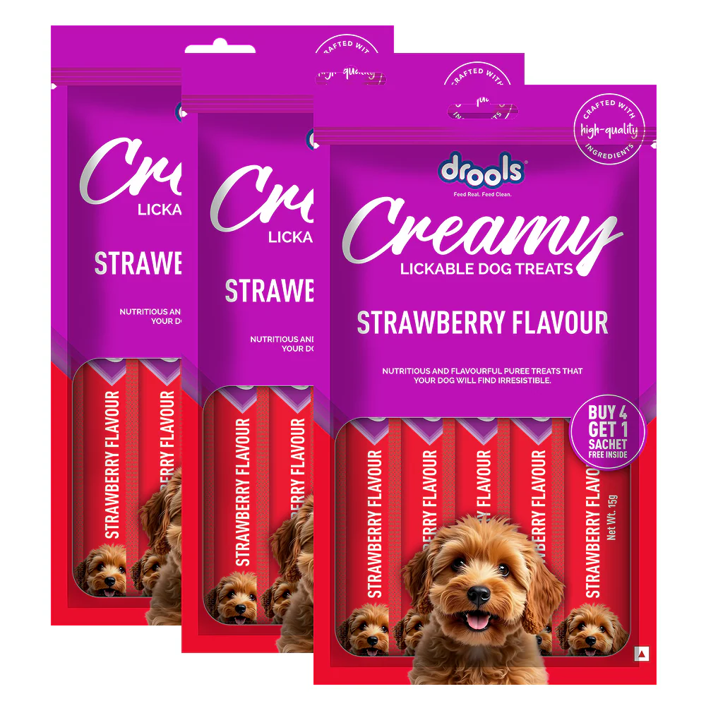 Drools Strawberry Creamy Dog Treats - Image 4