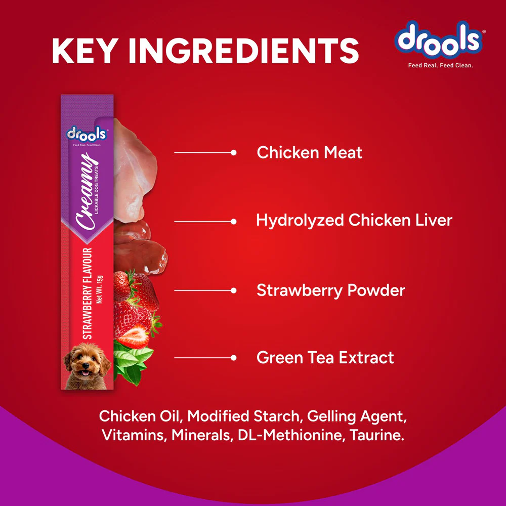 Drools Strawberry Creamy Dog Treats - Image 5