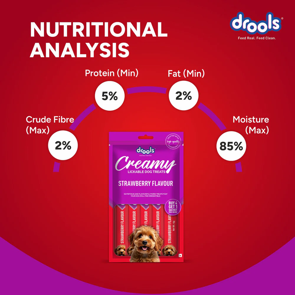 Drools Strawberry Creamy Dog Treats - Image 7