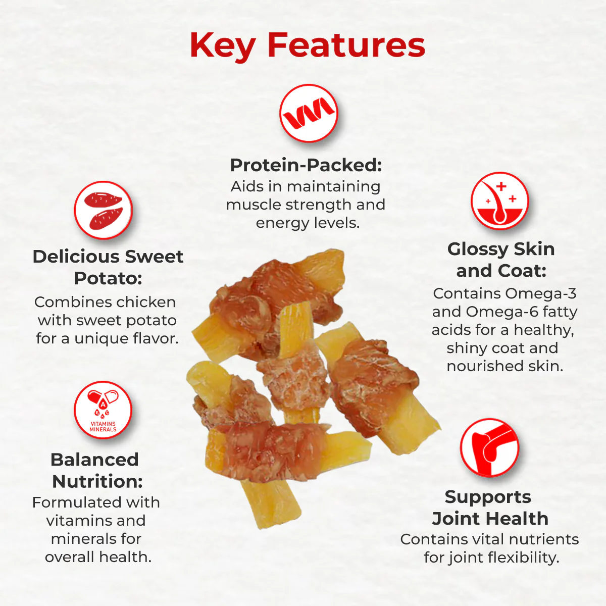 Drools Sweet Potato Twined Dog Treats - Image 5