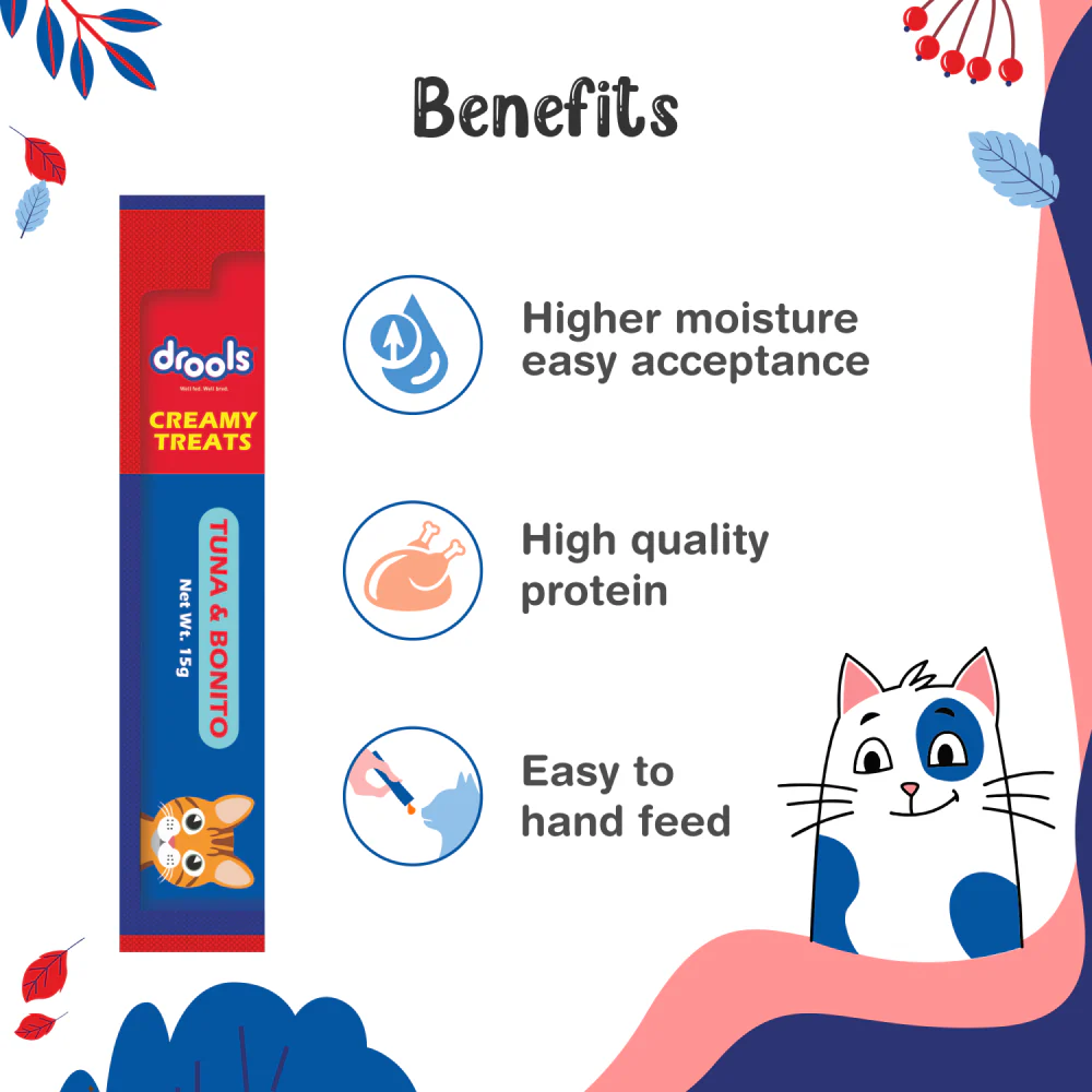 Drools Tuna & Bunito Creamy Cat Treats - Image 4