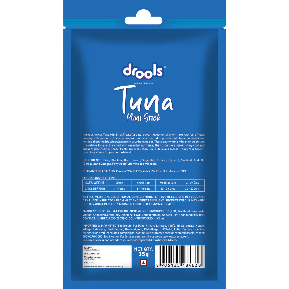Drools Tuna Mini Sticks Cat Treats - Image 2