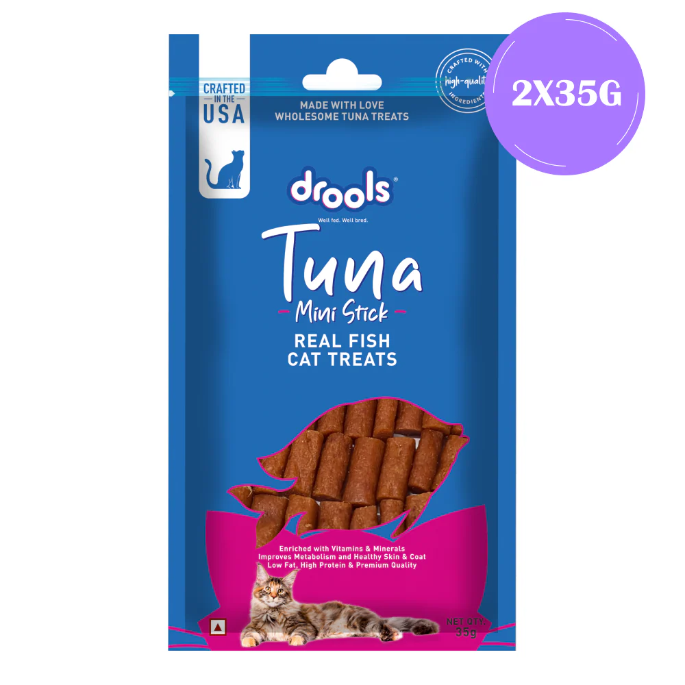 Drools Tuna Mini Sticks Cat Treats - Image 3