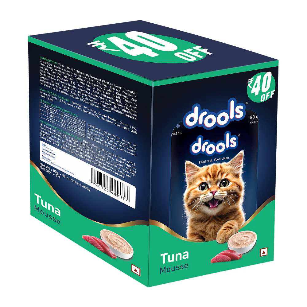 Drools Tuna Mousse Adult Cat Wet Food - Image 2