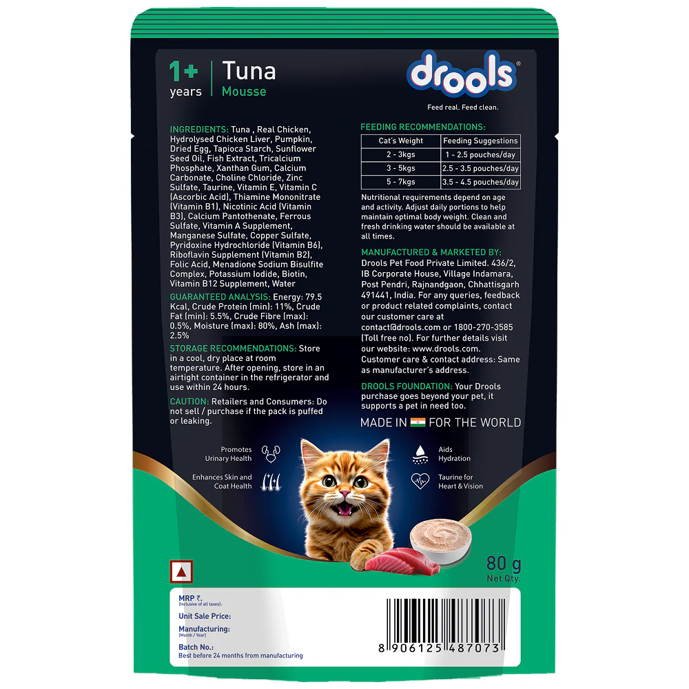 Drools Tuna Mousse Adult Cat Wet Food - Image 7