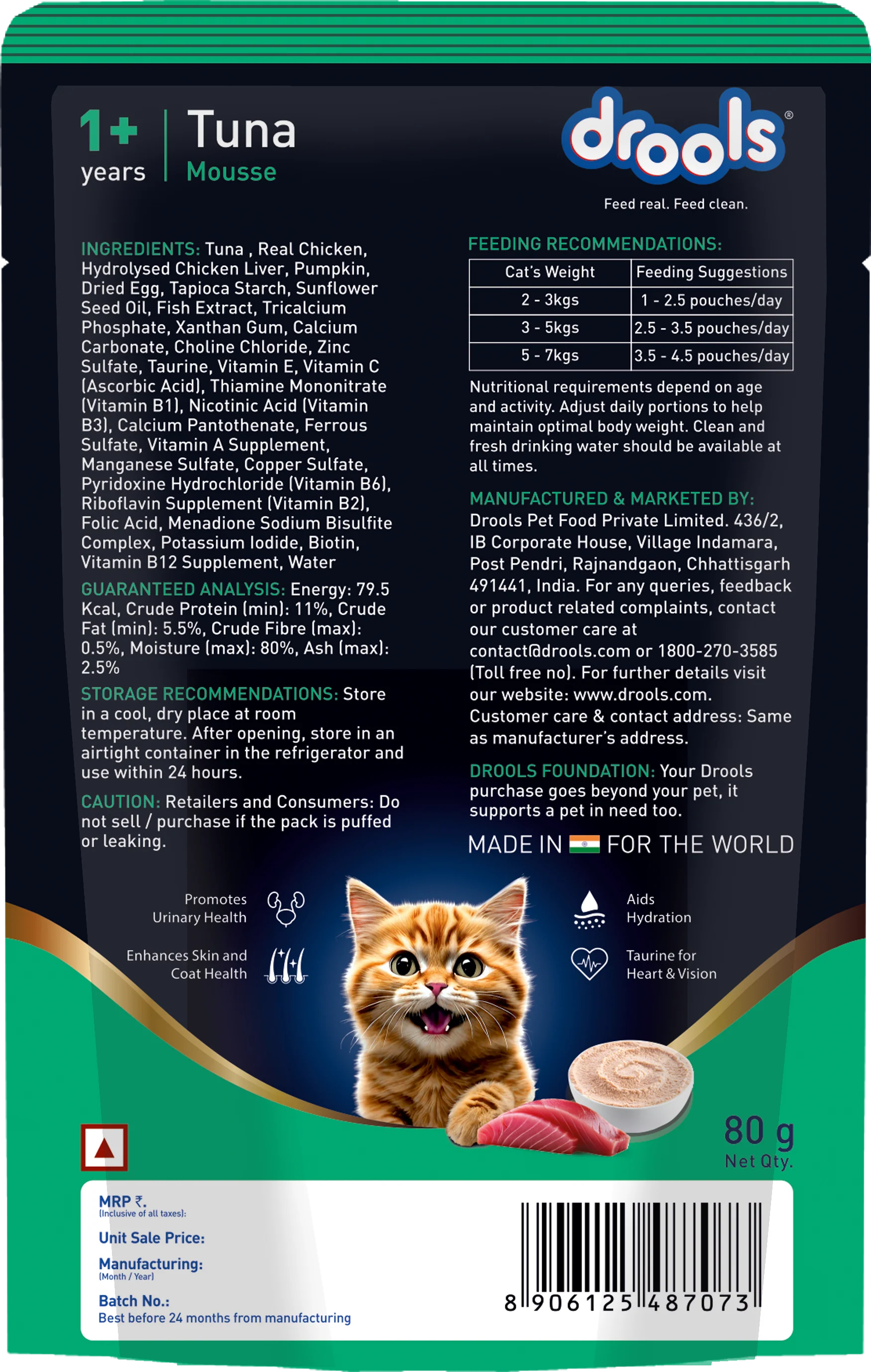 Drools Tuna Mousse Adult Cat Wet Food - Image 8