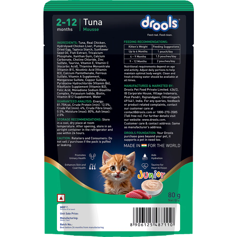 Drools Tuna Mousse Kitten Cat Wet Food - Image 16