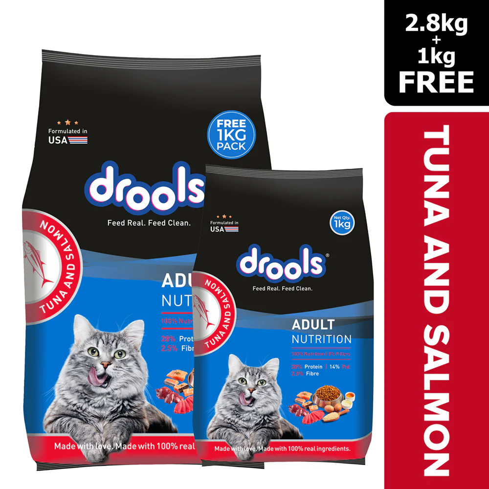 Drools Tuna & Salmon Adult Dry Cat Food - Image 14