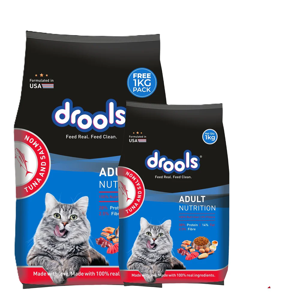 Drools Tuna & Salmon Adult Dry Cat Food - Image 16
