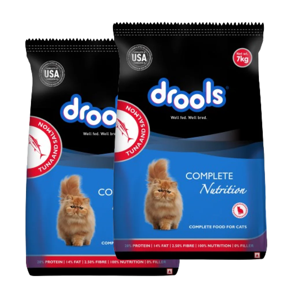 Drools Tuna & Salmon Adult Dry Cat Food - Image 7