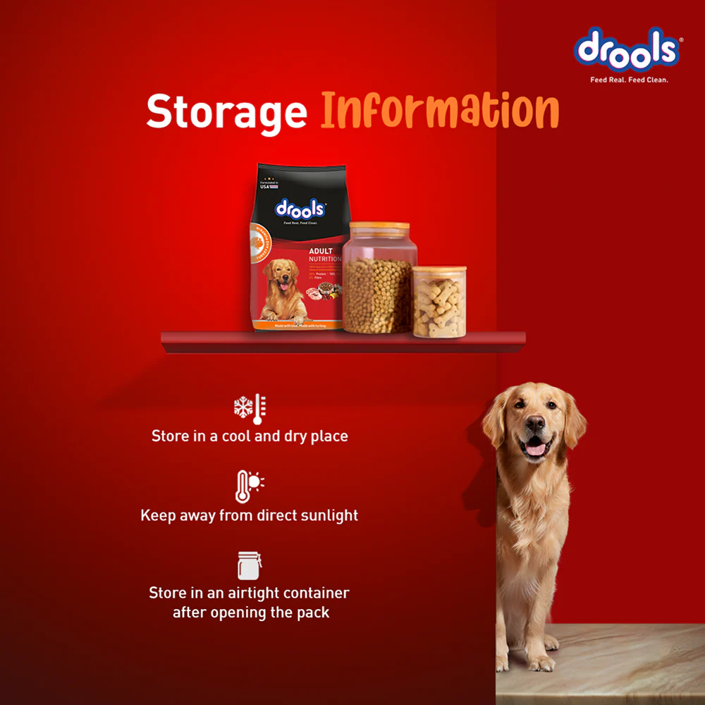 Drools Turkey and Pumpkin Adult Dog Dry Food - Image 6