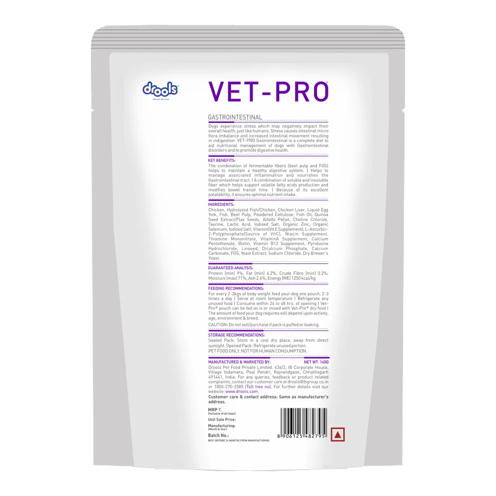 Drools VET PRO Gastro Pet Wet Food for Dogs - Image 2