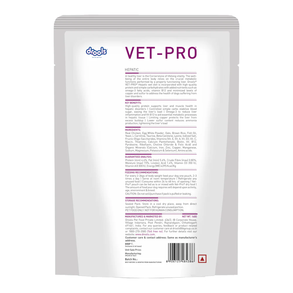 Drools VET PRO Hepatic Pet Wet Food for Dogs - Image 2