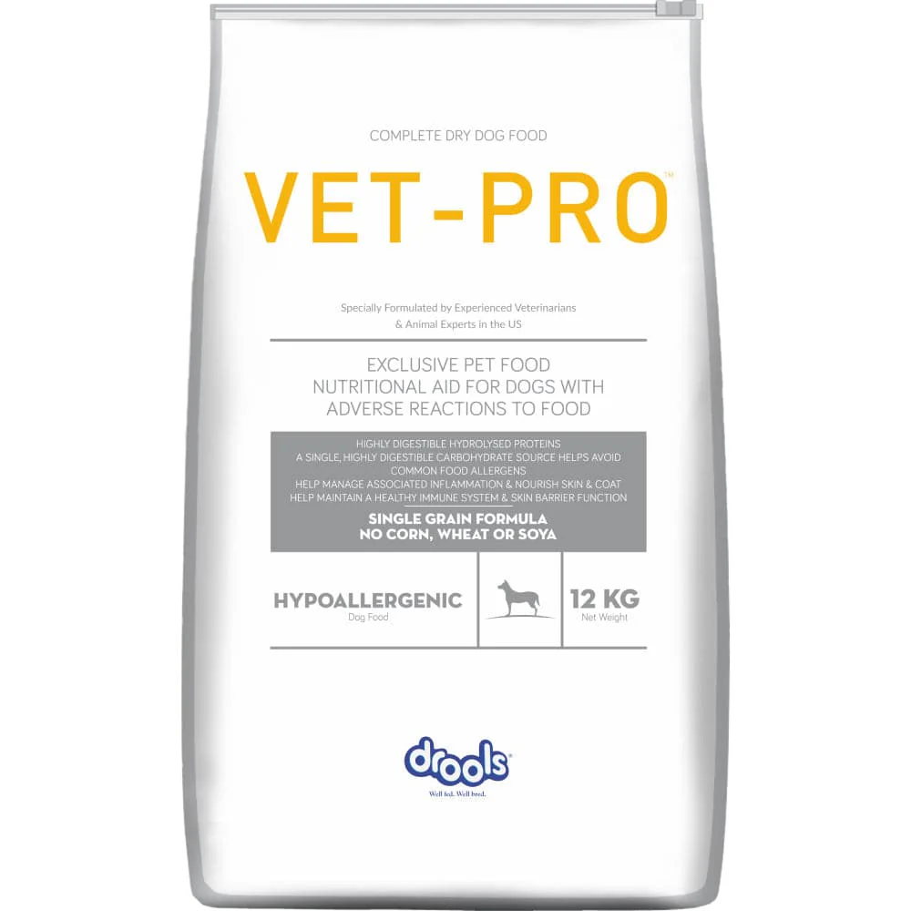 Drools VET PRO Hypoallergenic Adult Dog Dry Food - Image 3