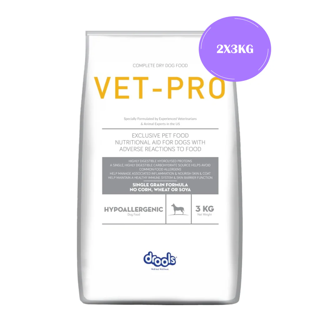 Drools VET PRO Hypoallergenic Adult Dog Dry Food - Image 7