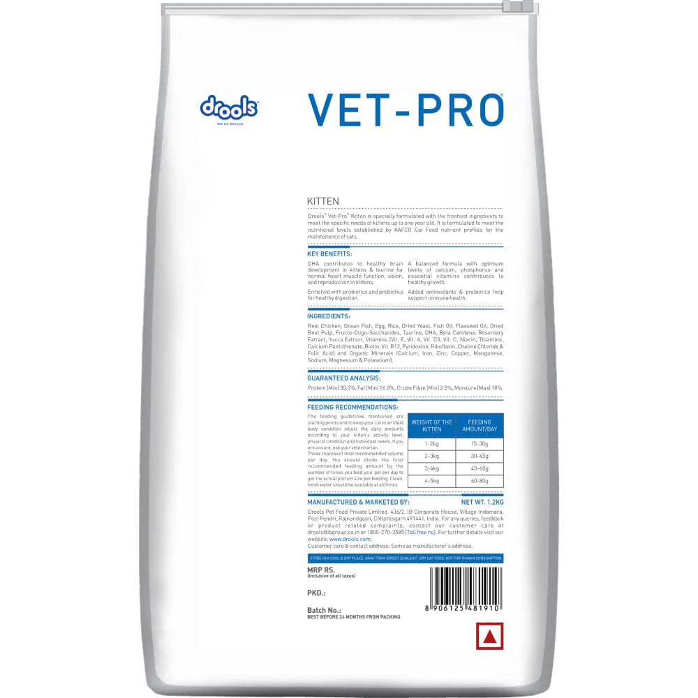 Drools VET PRO Kitten Dry Food - Image 2