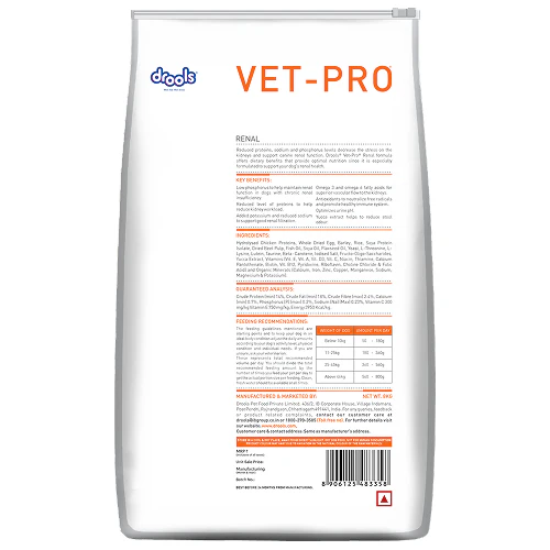 Drools VET PRO Renal Adult Dog Dry Food - Image 7