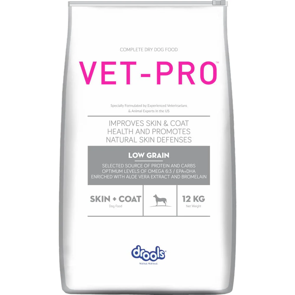 Drools VET PRO Skin & Coat Adult Dog Dry Food - Image 2