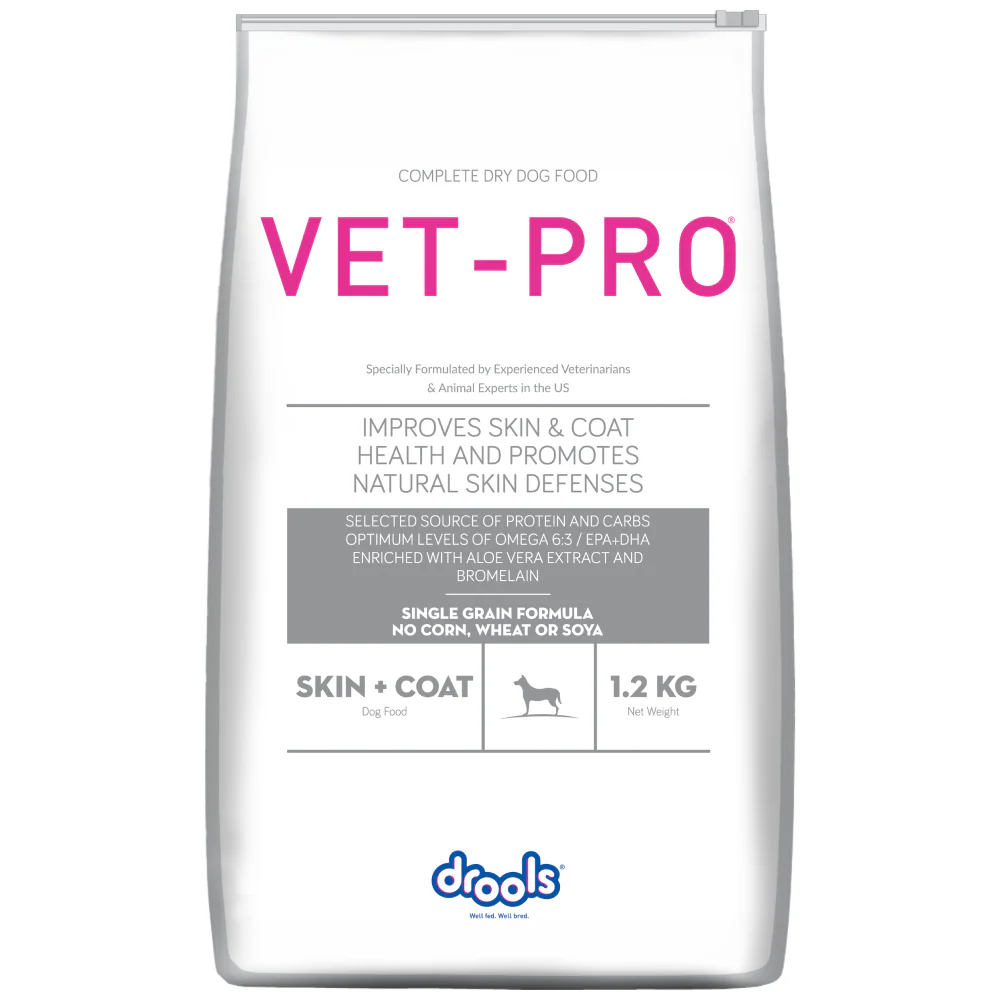 Drools VET PRO Skin & Coat Adult Dog Dry Food - Image 4