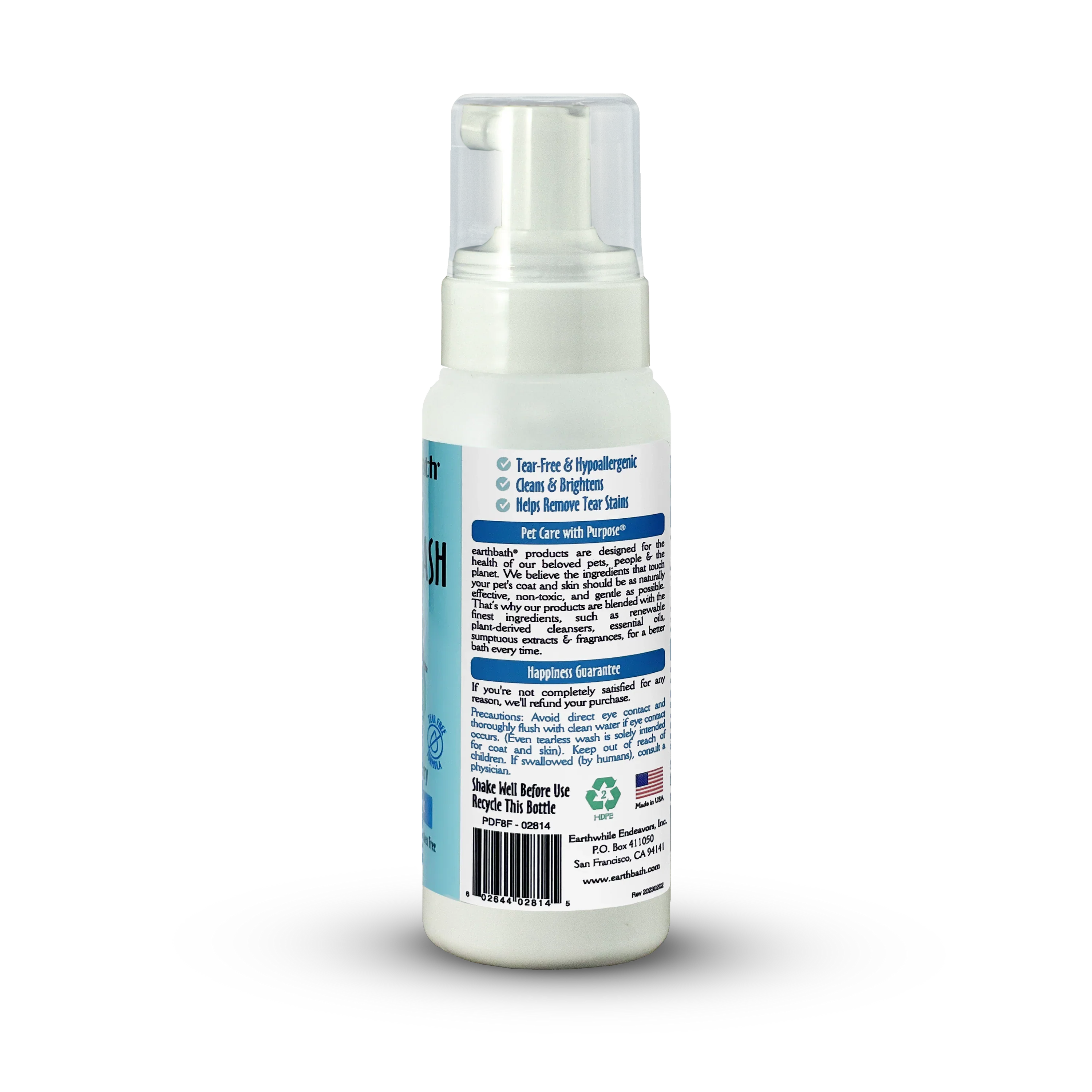 EarthBath Bilberry and Blueberry Scented Foaming Face Wash for Dogs and Cats - Image 11