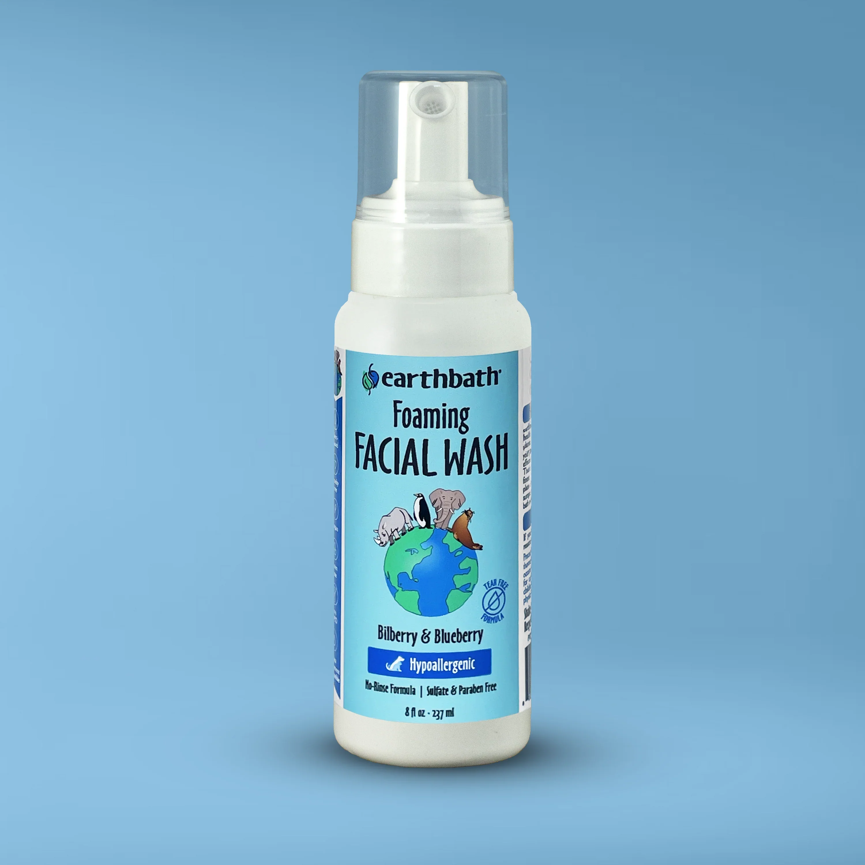 EarthBath Bilberry and Blueberry Scented Foaming Face Wash for Dogs and Cats - Image 9