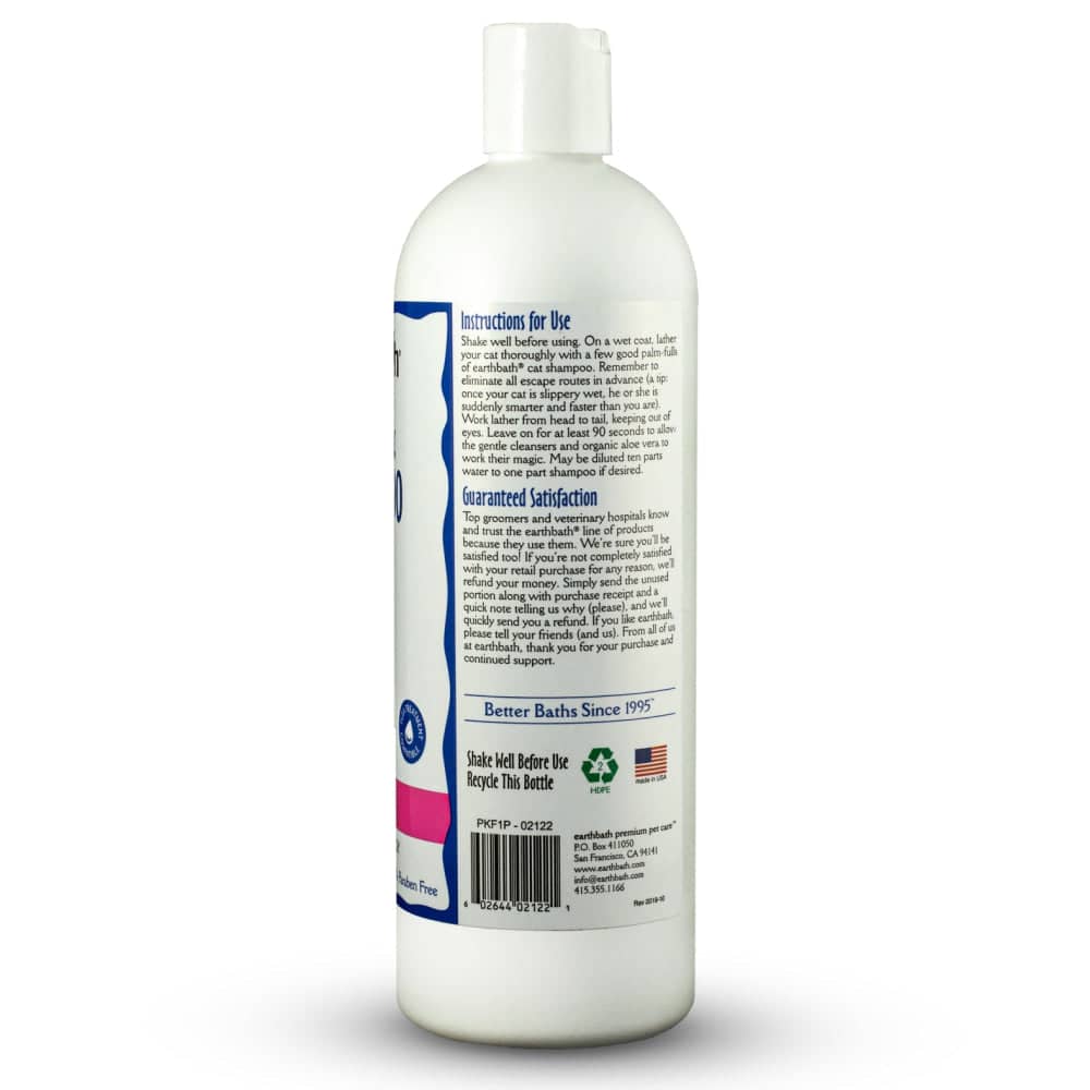 EarthBath Fragarance Free Hypo Allergenic Shampoo for Cats - Image 4