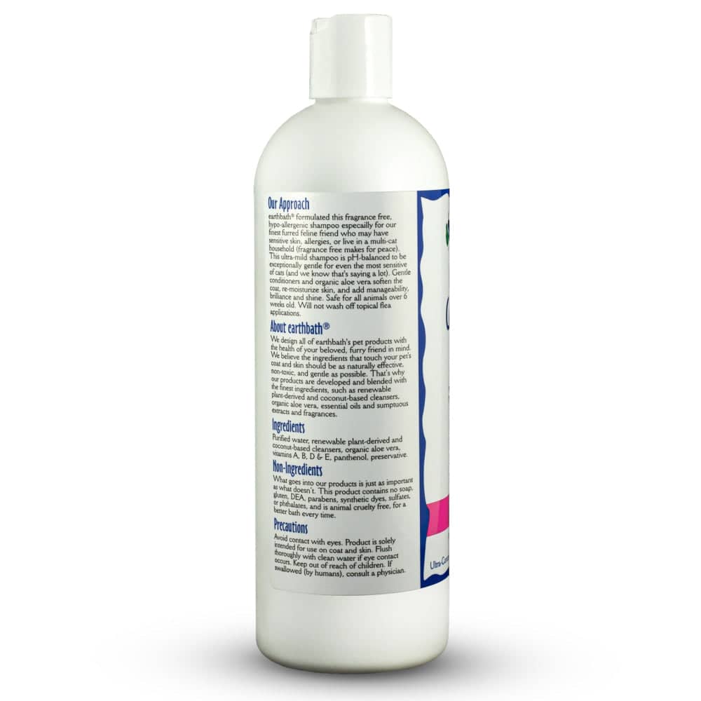 EarthBath Fragarance Free Hypo Allergenic Shampoo for Cats - Image 5