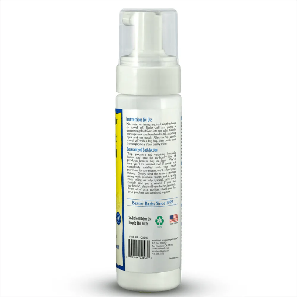 EarthBath Hypo Allergenic Fragrance Free Foam for Dogs - Image 2