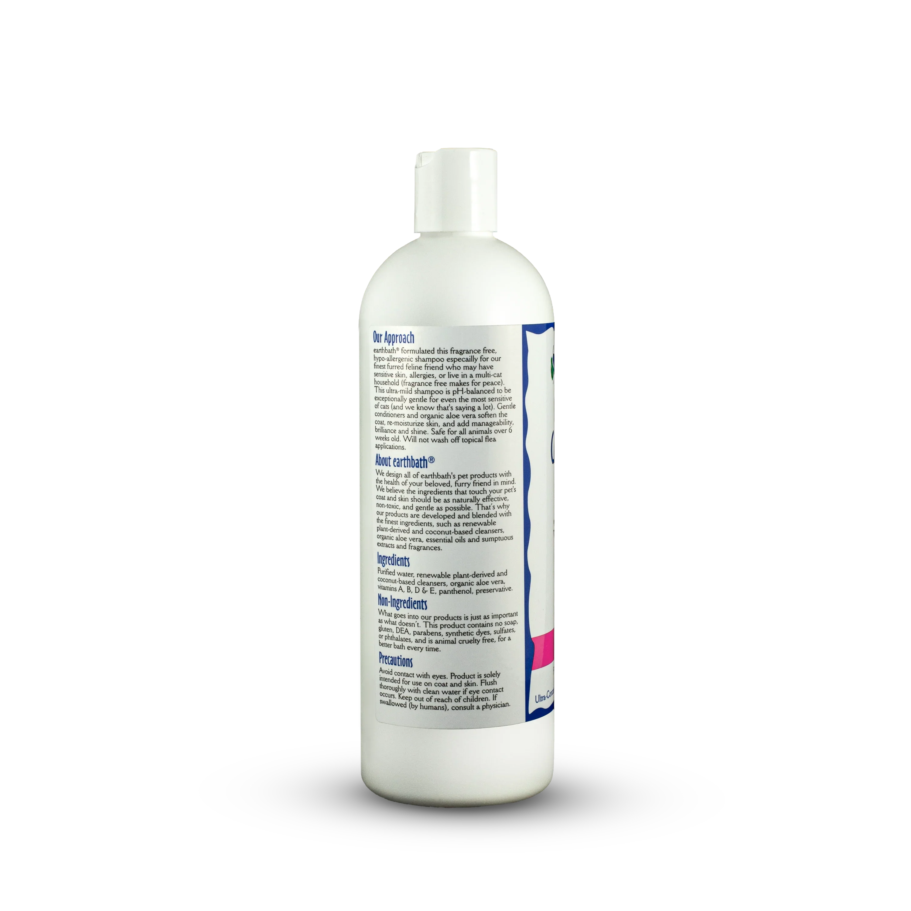 EarthBath Hypo Allergenic Fragrance Free Shampoo for Cats - Image 7