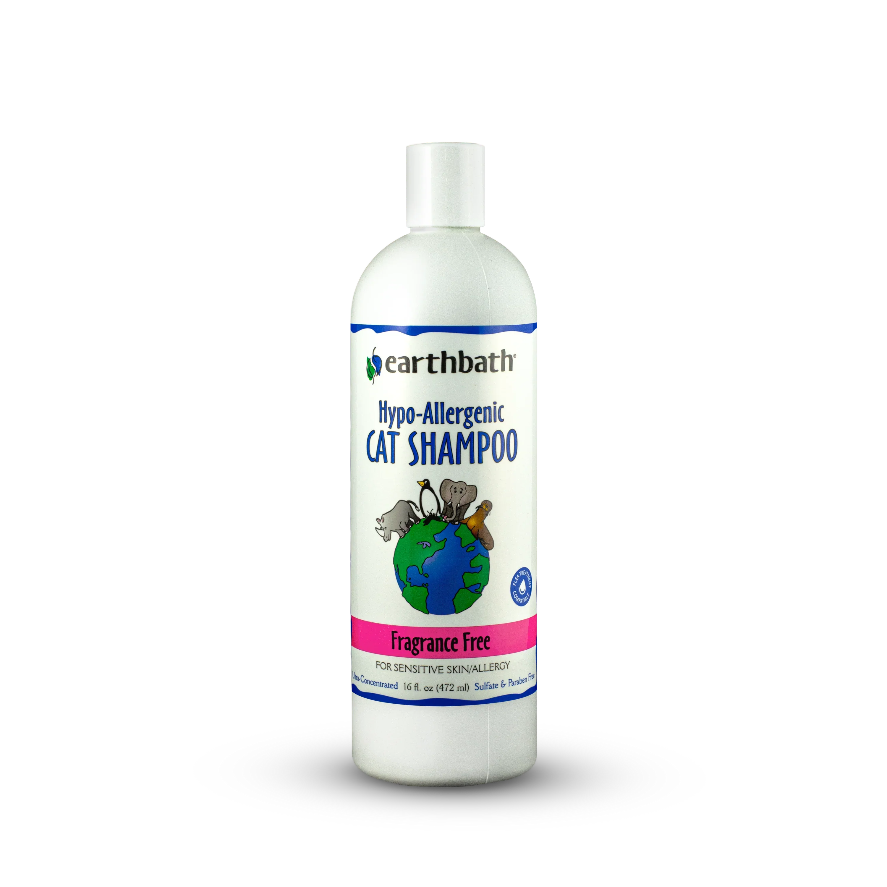 EarthBath Hypo Allergenic Fragrance Free Shampoo for Cats - Image 8