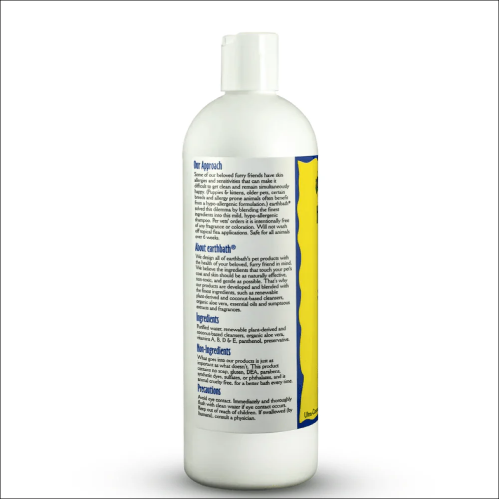 EarthBath Hypo Allergenic Fragrance Free Shampoo for Dogs and Cats - Image 6