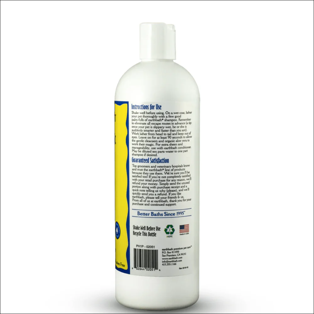 EarthBath Hypo Allergenic Fragrance Free Shampoo for Dogs and Cats - Image 7