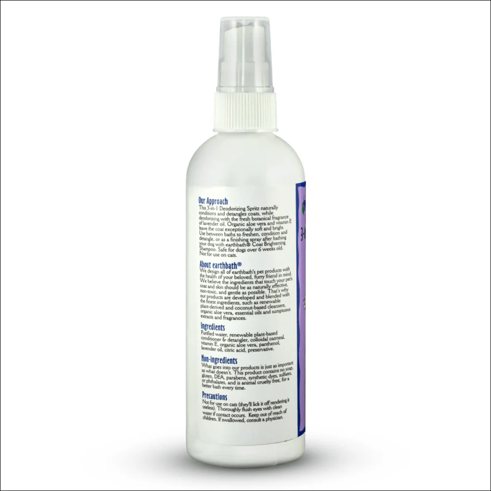 Earthbath Deodorizing Lavender Spritz for Dogs and Cats - Image 2