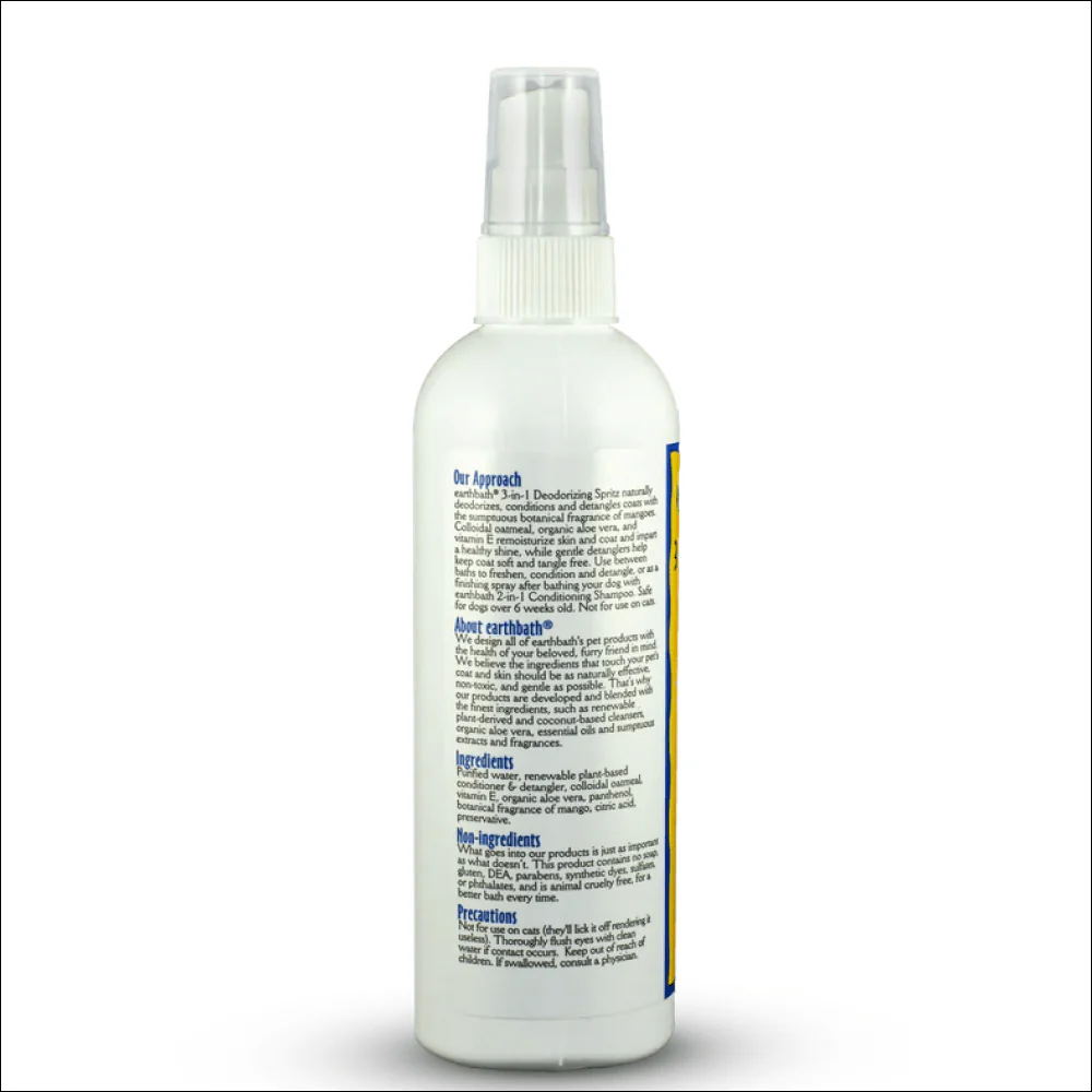 Earthbath Mango Tango Spritz for Dogs and Cats - Image 2