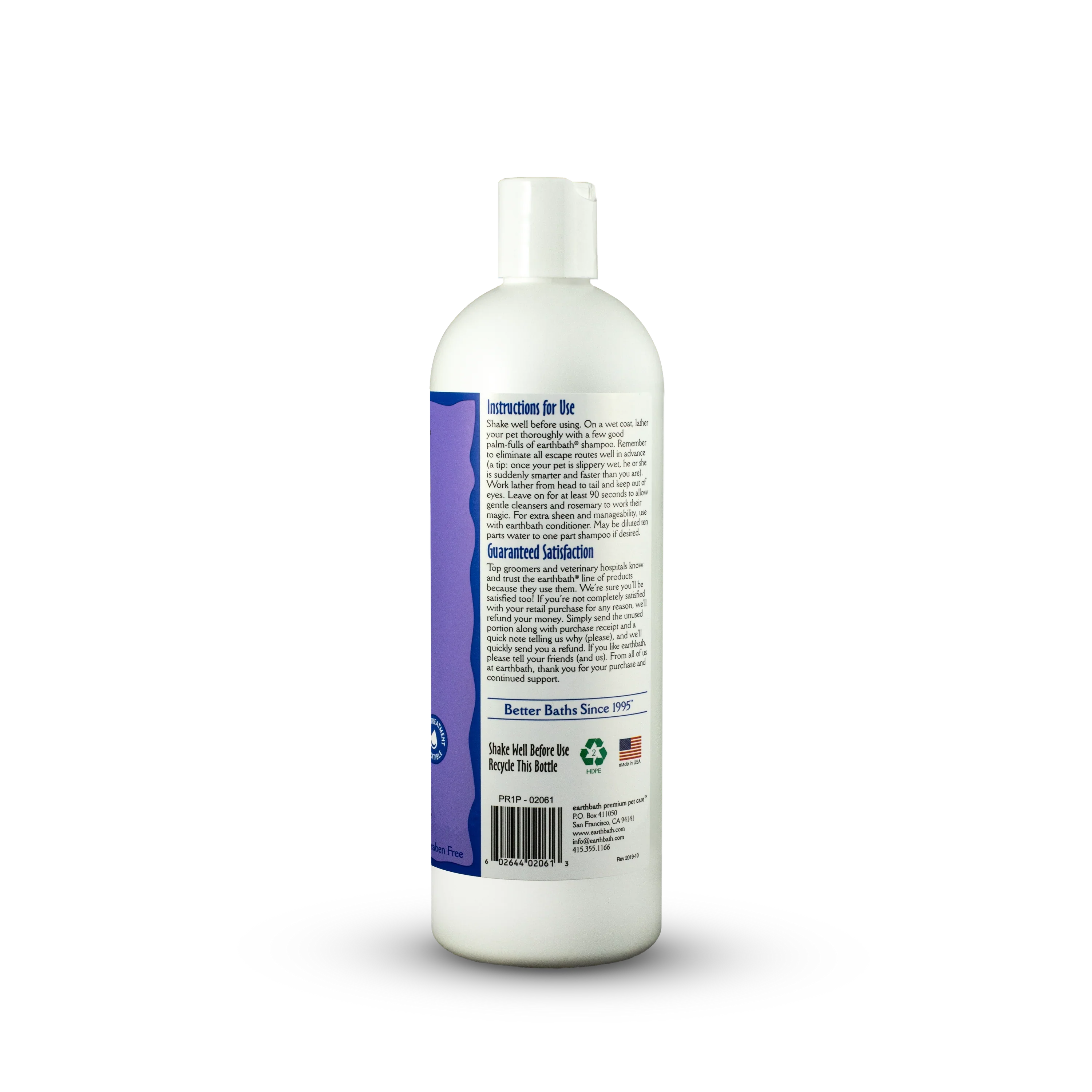 EarthBath Mediterranean Magic Deodorizing Shampoo for Dogs and Cats - Image 9