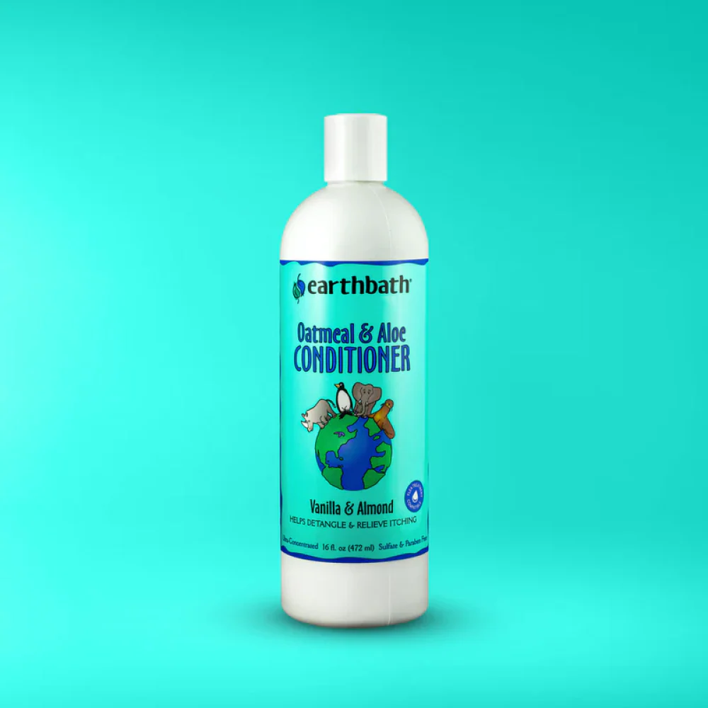 EarthBath Oatmeal & Aloe Conditioner Vanilla & Almond for Dogs and Cats - Image 7