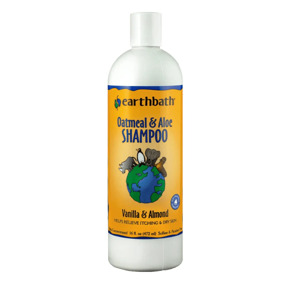 EarthBath Oatmeal & Aloe Shampoo Vanilla & Almond for Dogs and Cats - Image 2