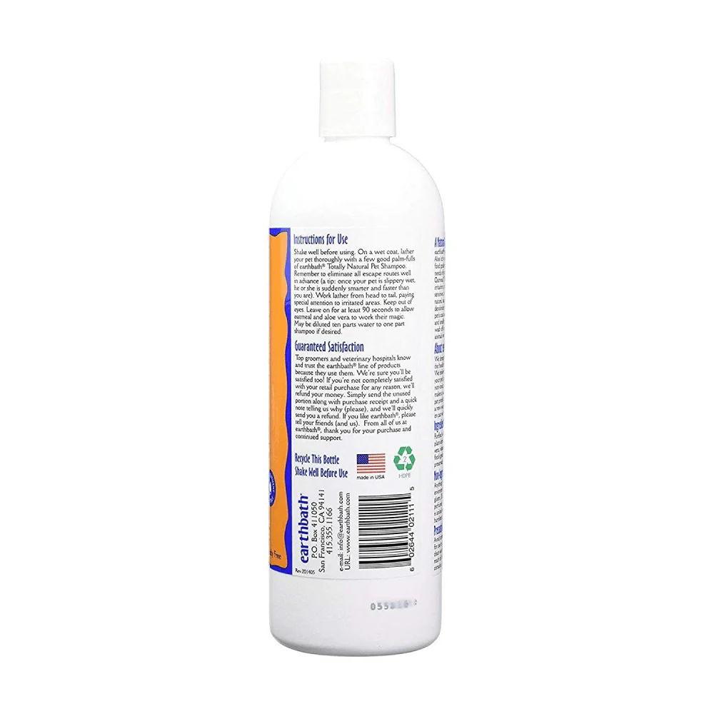 EarthBath Oatmeal & Aloe Shampoo Vanilla & Almond for Dogs and Cats - Image 5