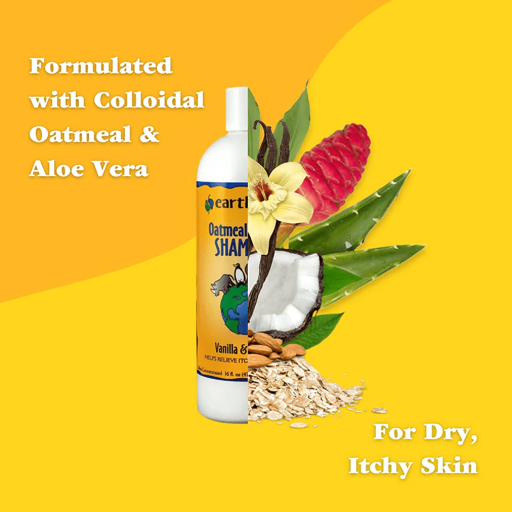 EarthBath Oatmeal & Aloe Shampoo Vanilla & Almond for Dogs and Cats - Image 6