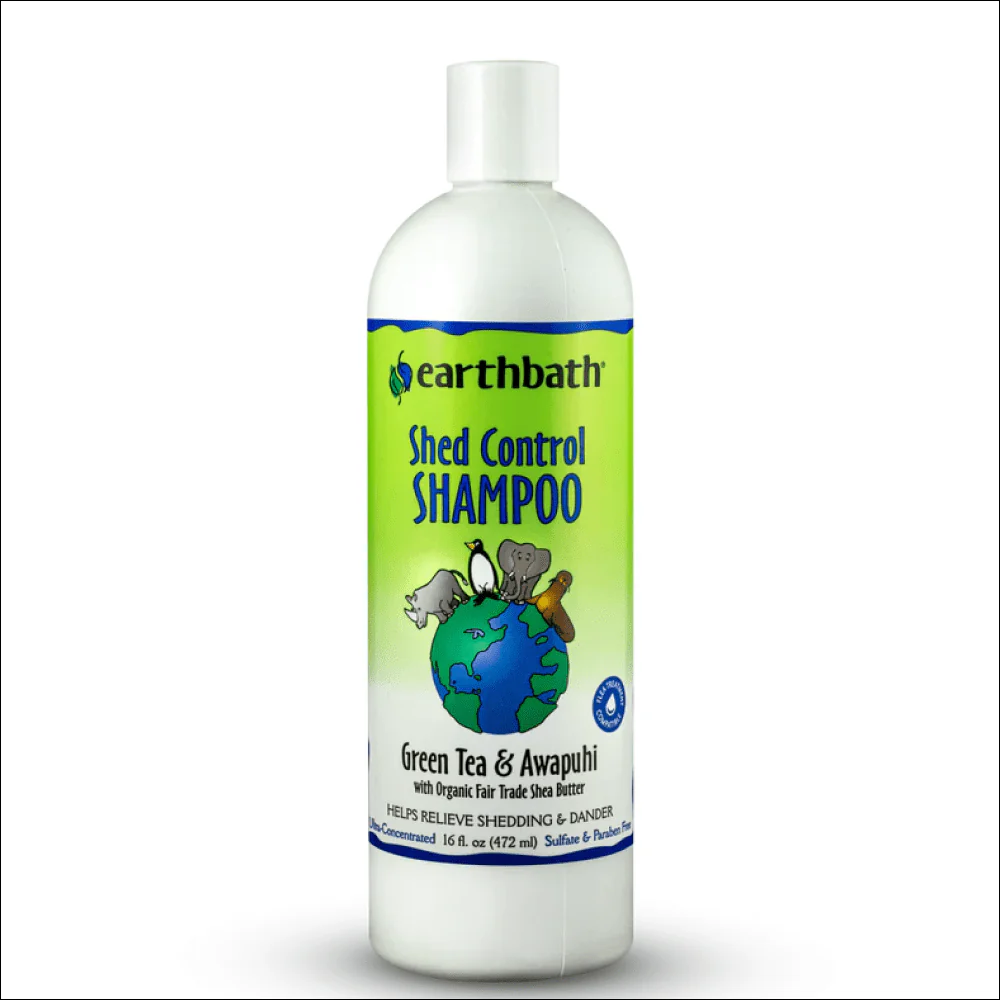 EarthBath Shed Control Green Tea & Awapuhi Shampoo for Dogs and Cats - Image 2