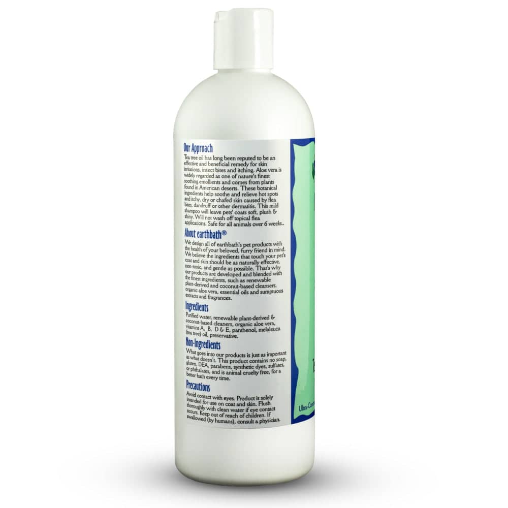 EarthBath Tea Tree & Aloe Vera Hot Spot Relief Shampoo for Dogs and Cats - Image 4