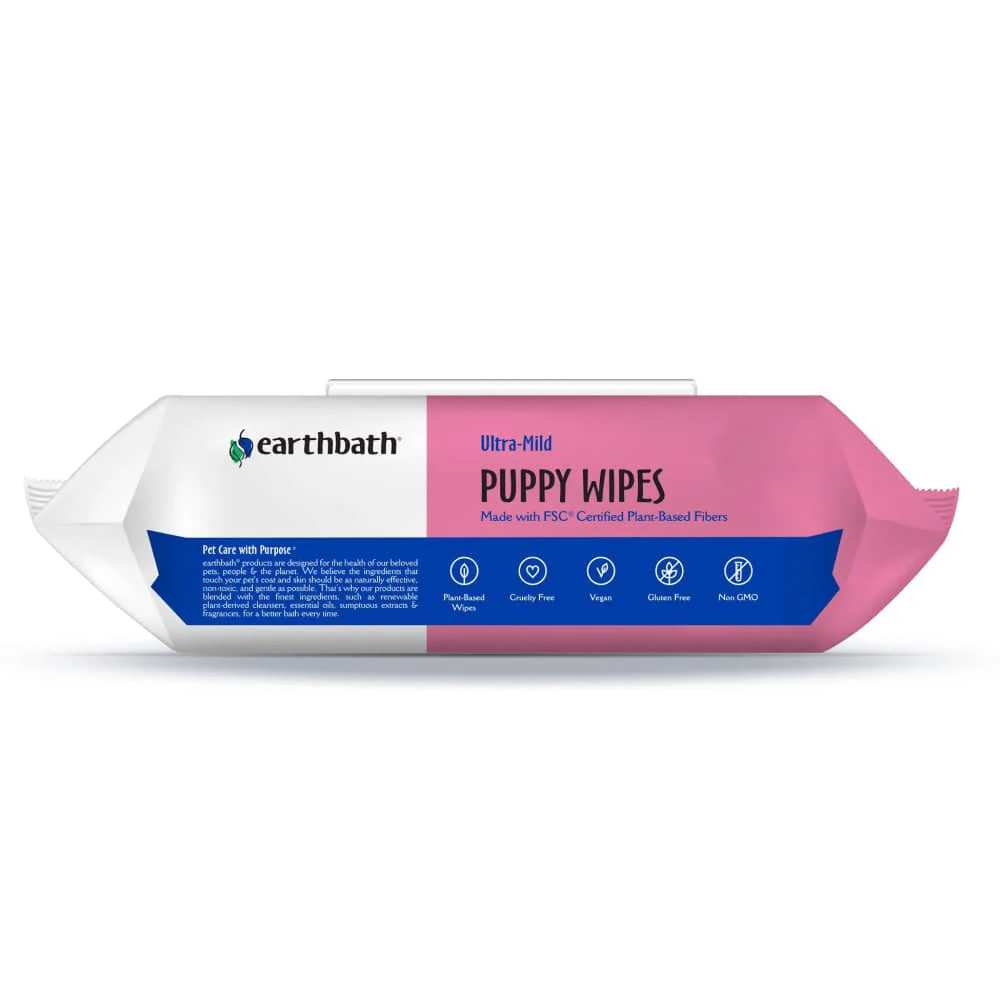 EarthBath Ultra Mild Grooming Wipes for Dogs and Cats - Image 3