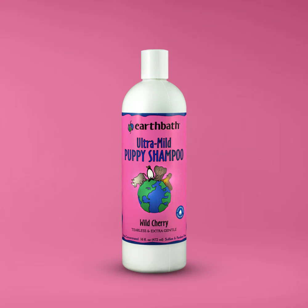 EarthBath Ultra Mild Puppy Shampoo Wild Cherry - Image 7