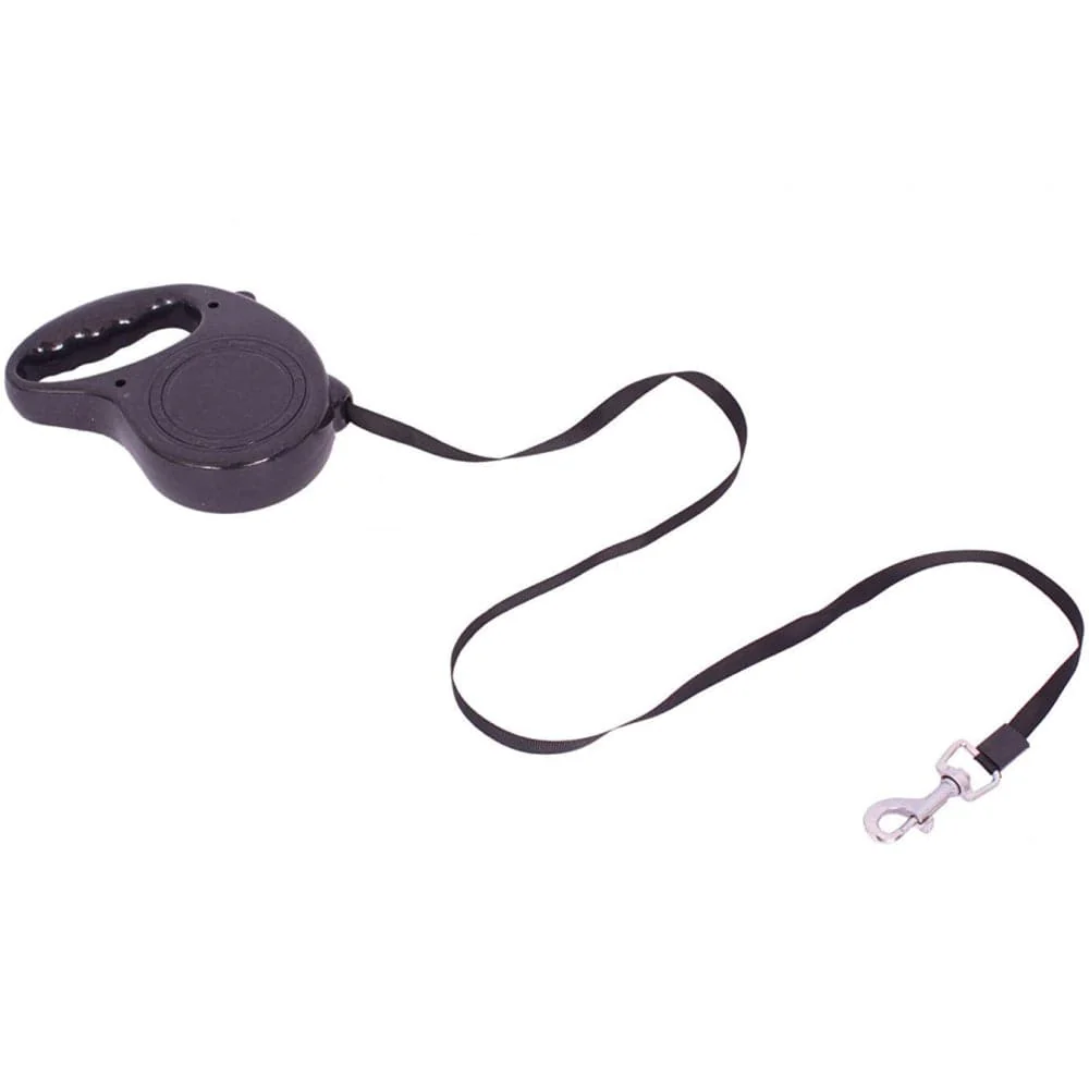 Emily Pets Automatic Retractable Leash for Dogs and Cats (Black) - Image 3