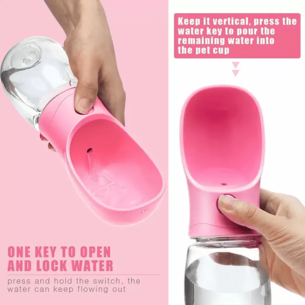 Emily Pets Bottle for Dogs and Cats (Pink) - Image 2